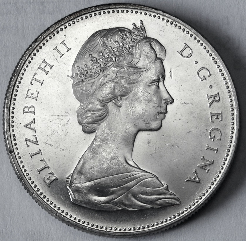 1965-Canada-Dollar-Type-V